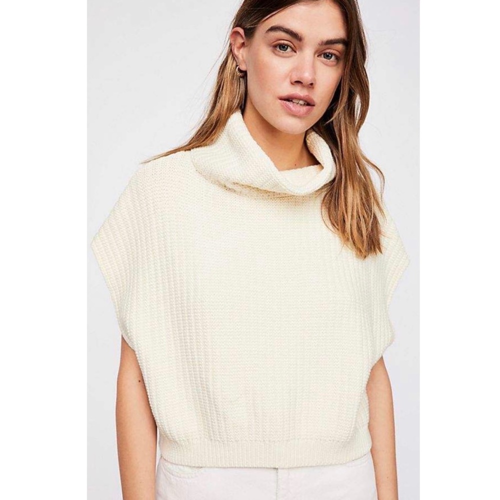 Free People Keep It Simple Vest Sweater